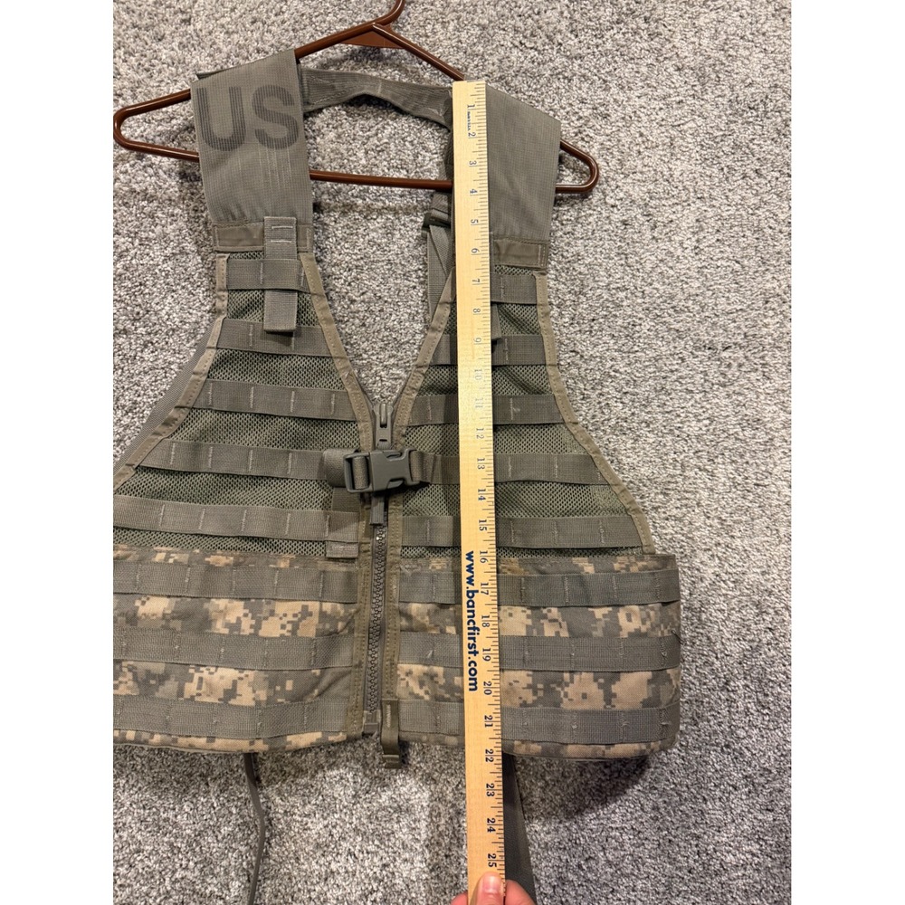 Michael Bianco Tactical Vest Men OS Green MOLLE II Fighting Load Carrier UCP Cam - Picture 3 of 7